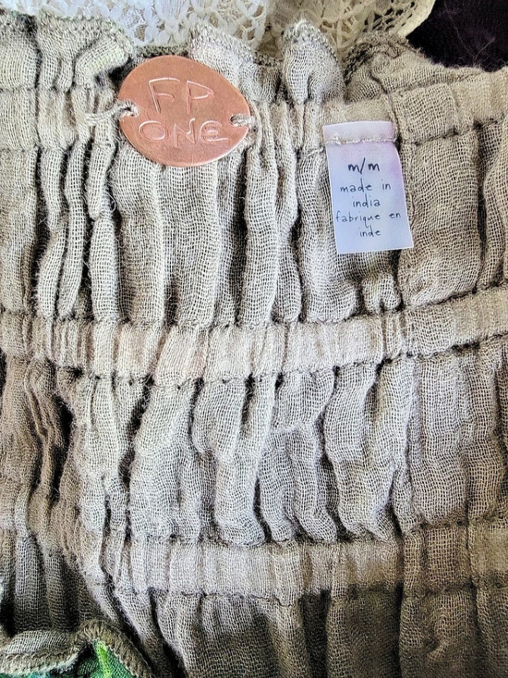 Free People FP ONE plaid Lausanne Midi9 Convertible Skirt /dress Autumnal Shades - Picture 10 of 13